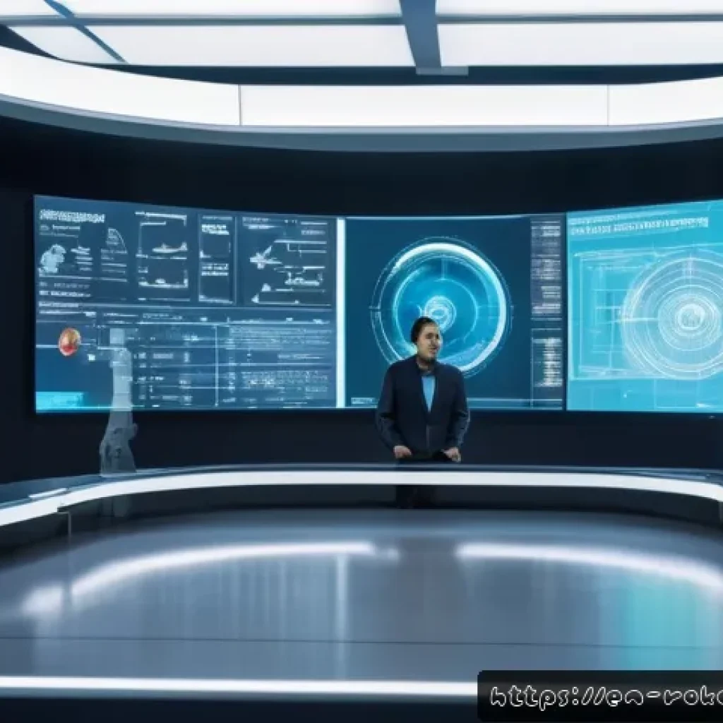 로봇 윤리 규범의 글로벌 통합 방안 - A futuristic robotics laboratory scene featuring a diverse team of engineers, ethicists, and policym...